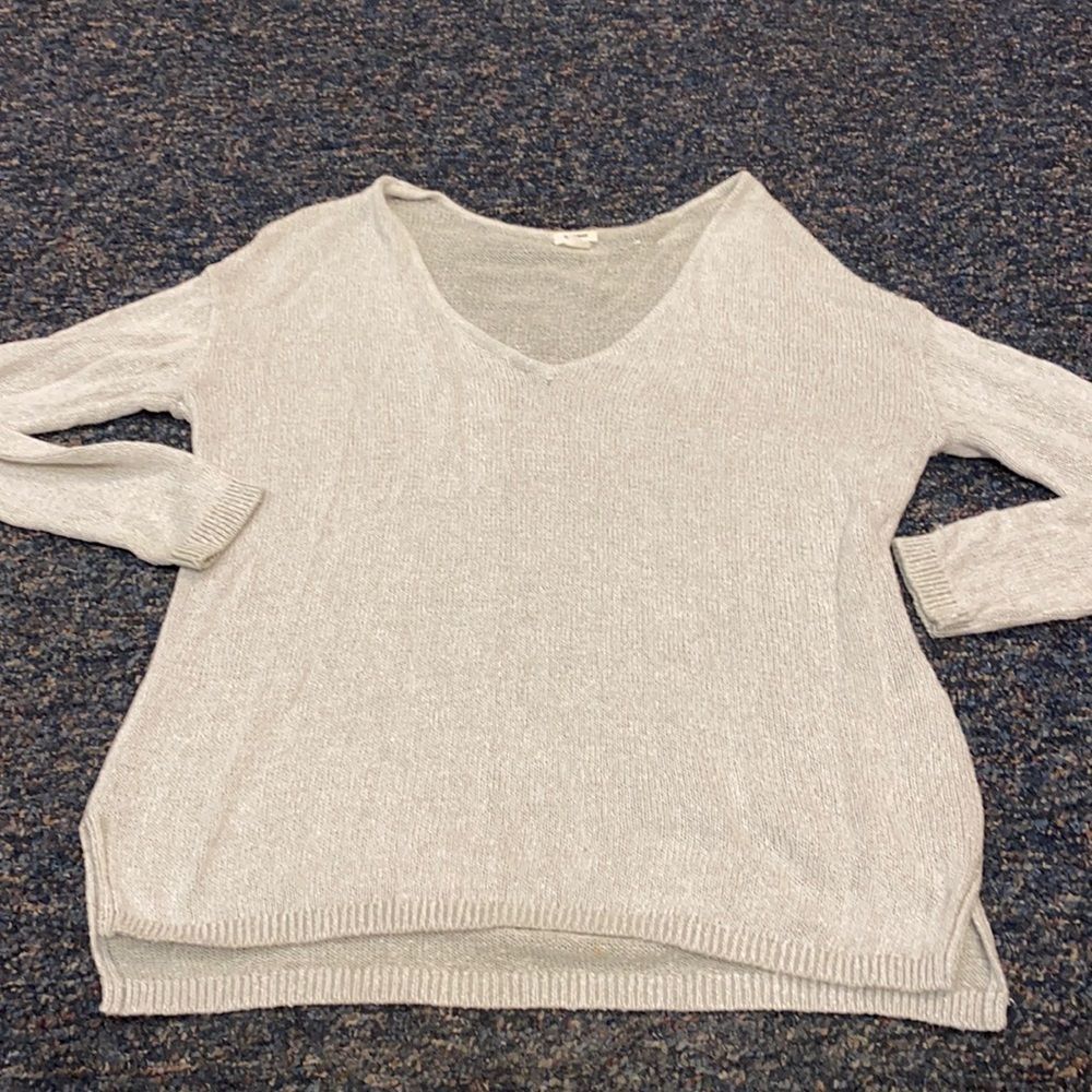 Garage Gray Light Sweater sz. S